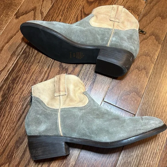 Steve Madden Midnite Western Ankle Boots Cowboy Boots Size 10 - Picture 2 of 9